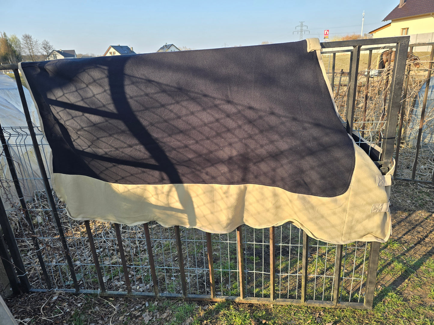 Derka polarowa 145cm NOWA