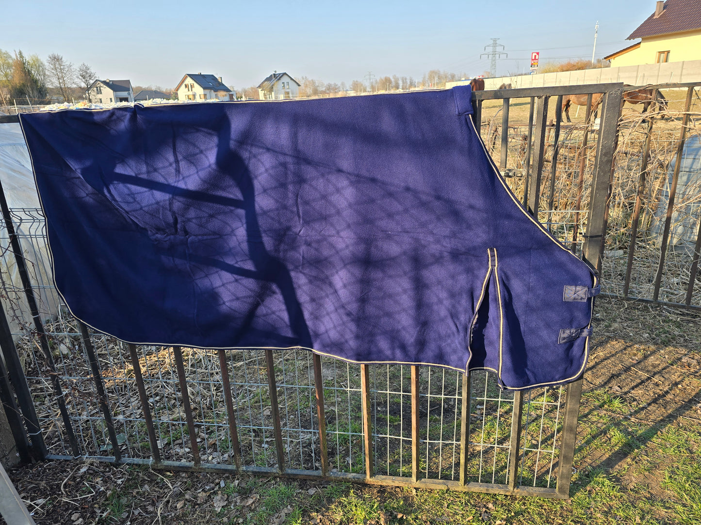 Derka polarowa 145cm NOWA