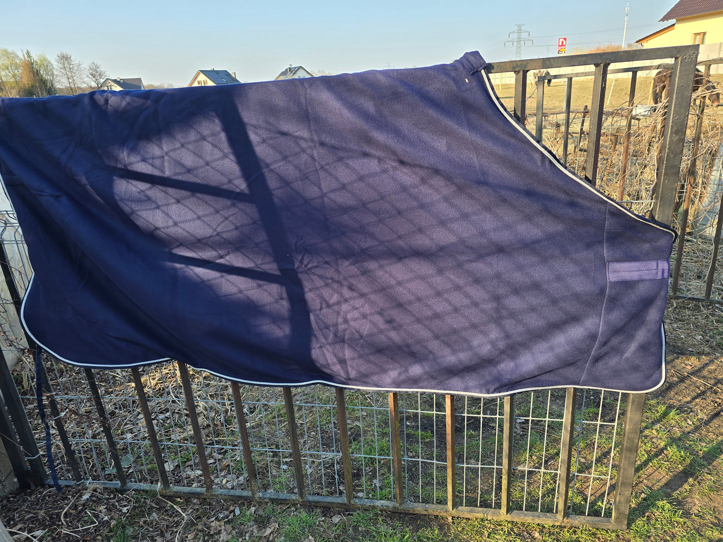 Derka polarowa 145cm NOWA