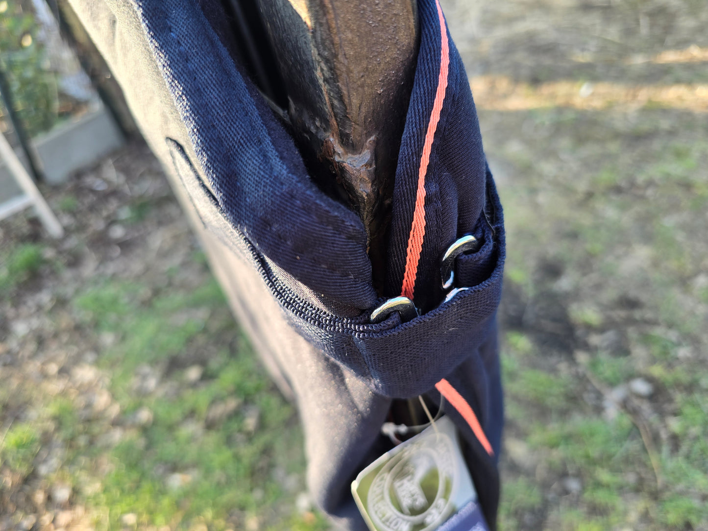 Derka polarowa 155 cm NOWA Ozdobna