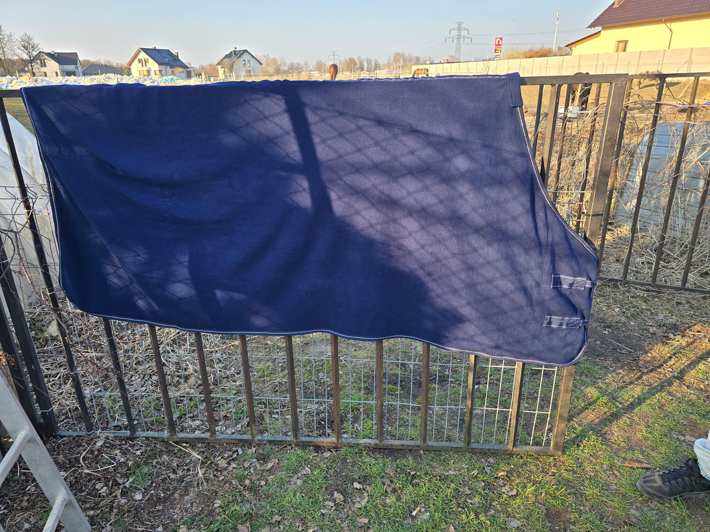 Derka polarowa 155 cm NOWA