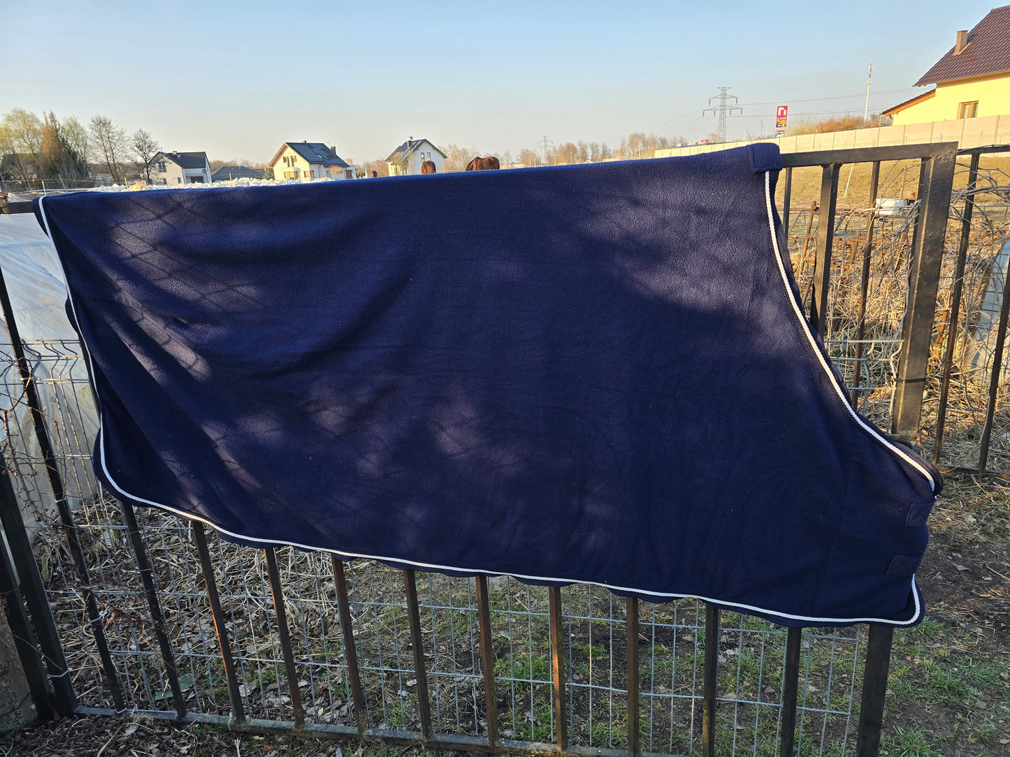 Derka polarowa 155 cm NOWA