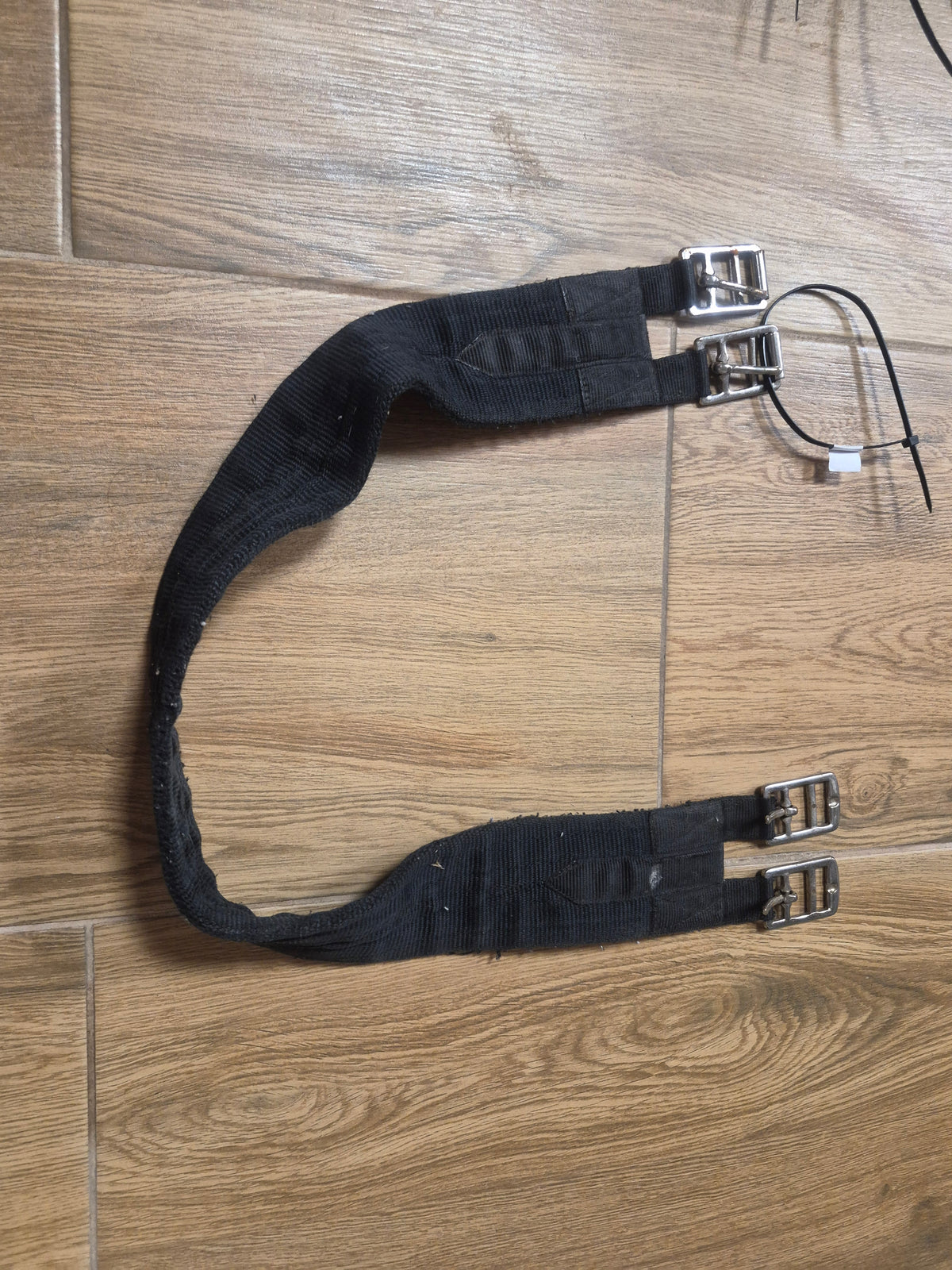 Używany Popręg klasyczny czarny 95 cm