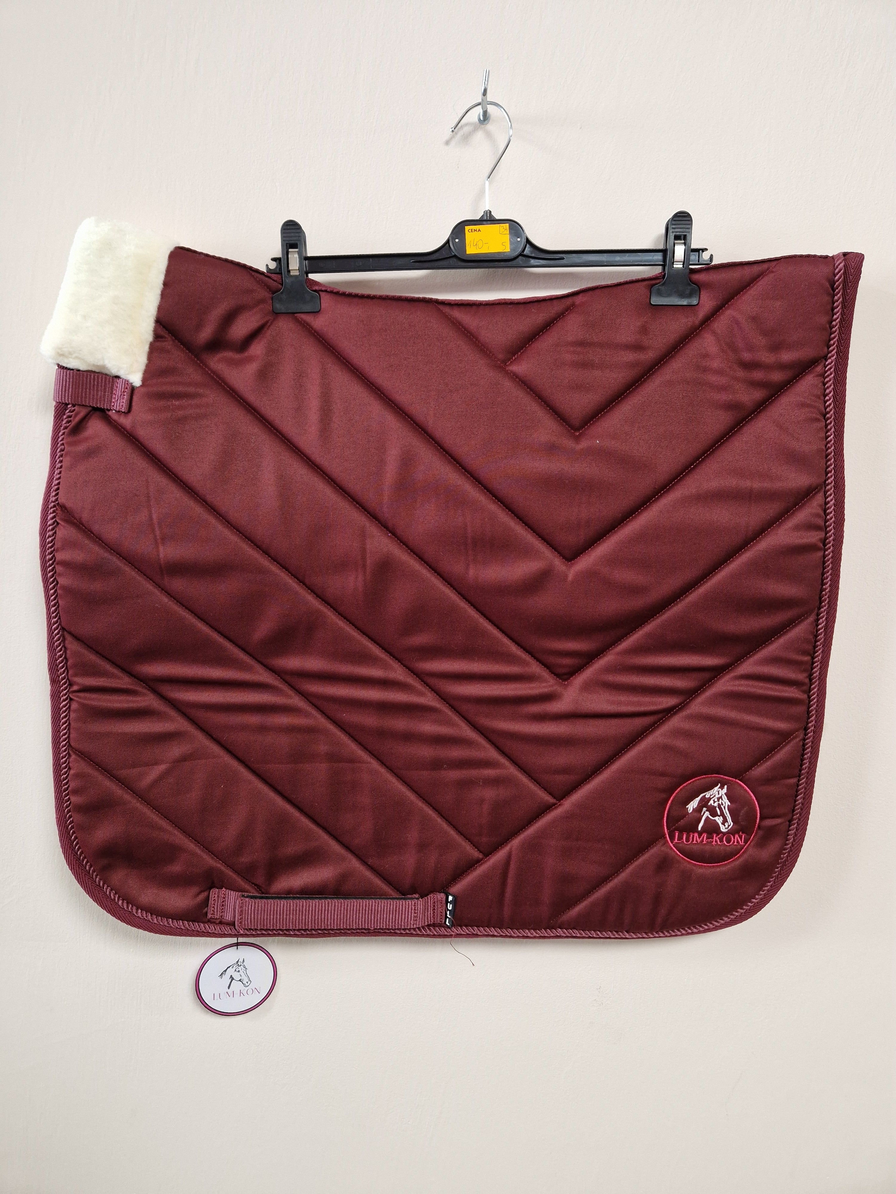 Czaprak LINEAR Ujeżdżeniowy Burgundy