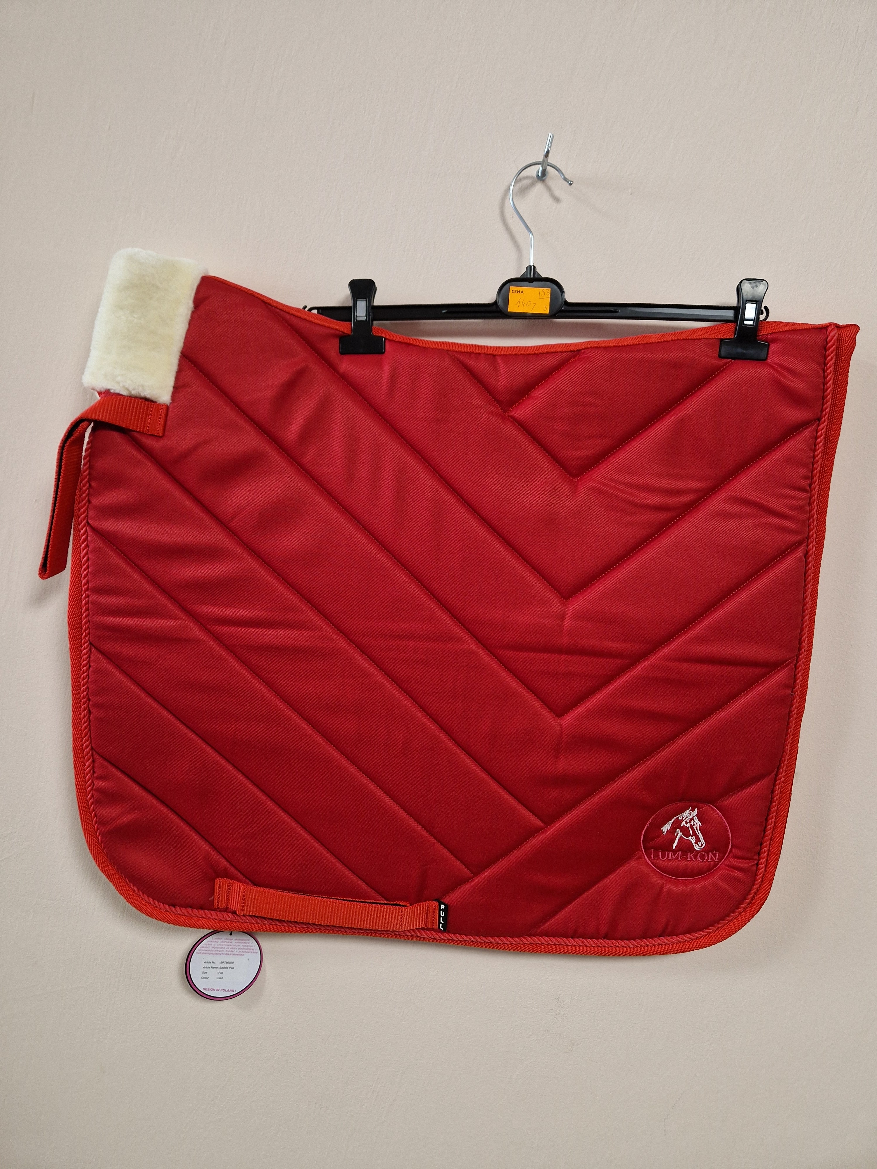 Czaprak LINEAR Ujeżdżeniowy Strong Red