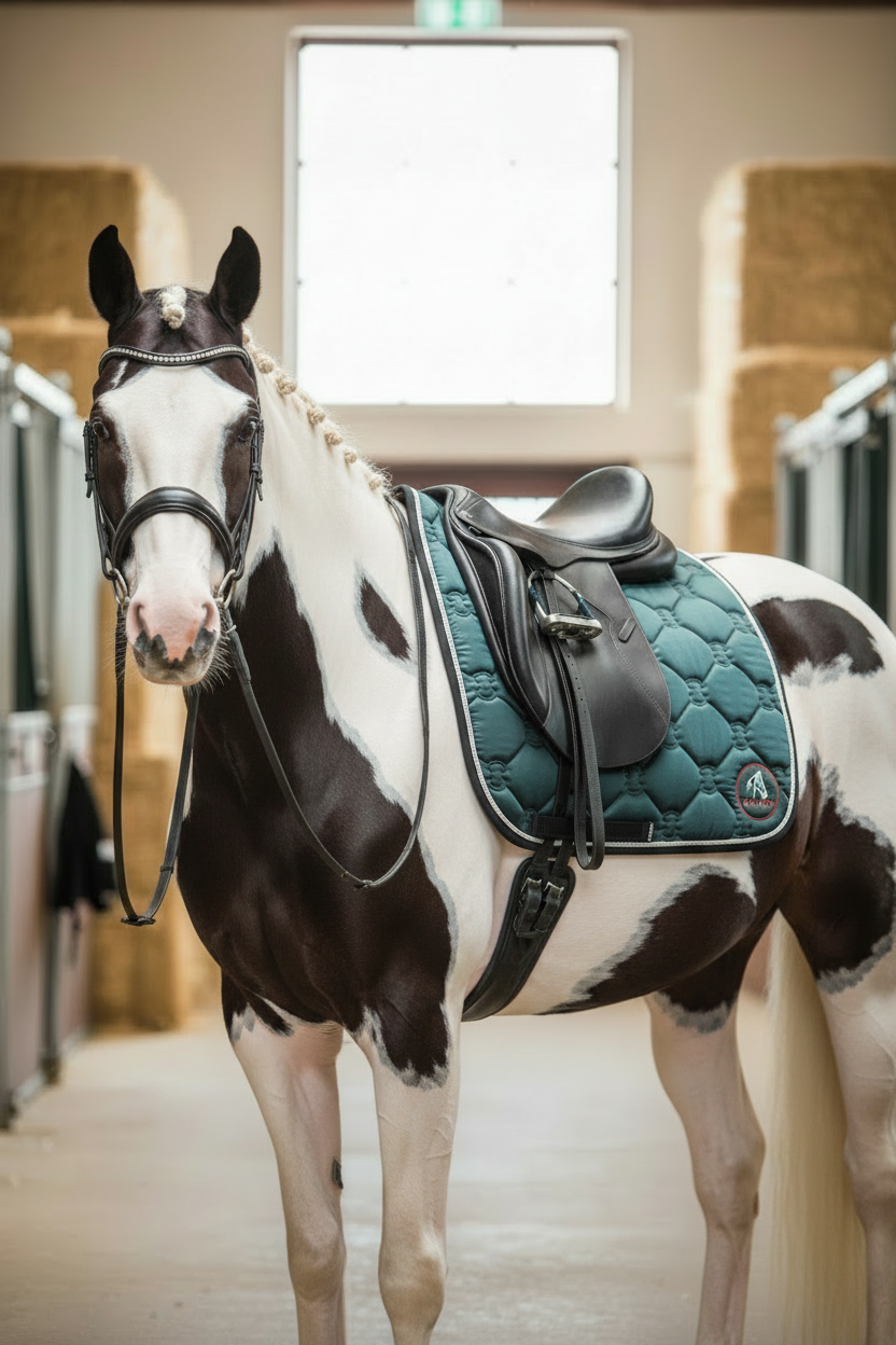 Czaprak Ujeżdżeniowy Satin Elegance Hunter Green