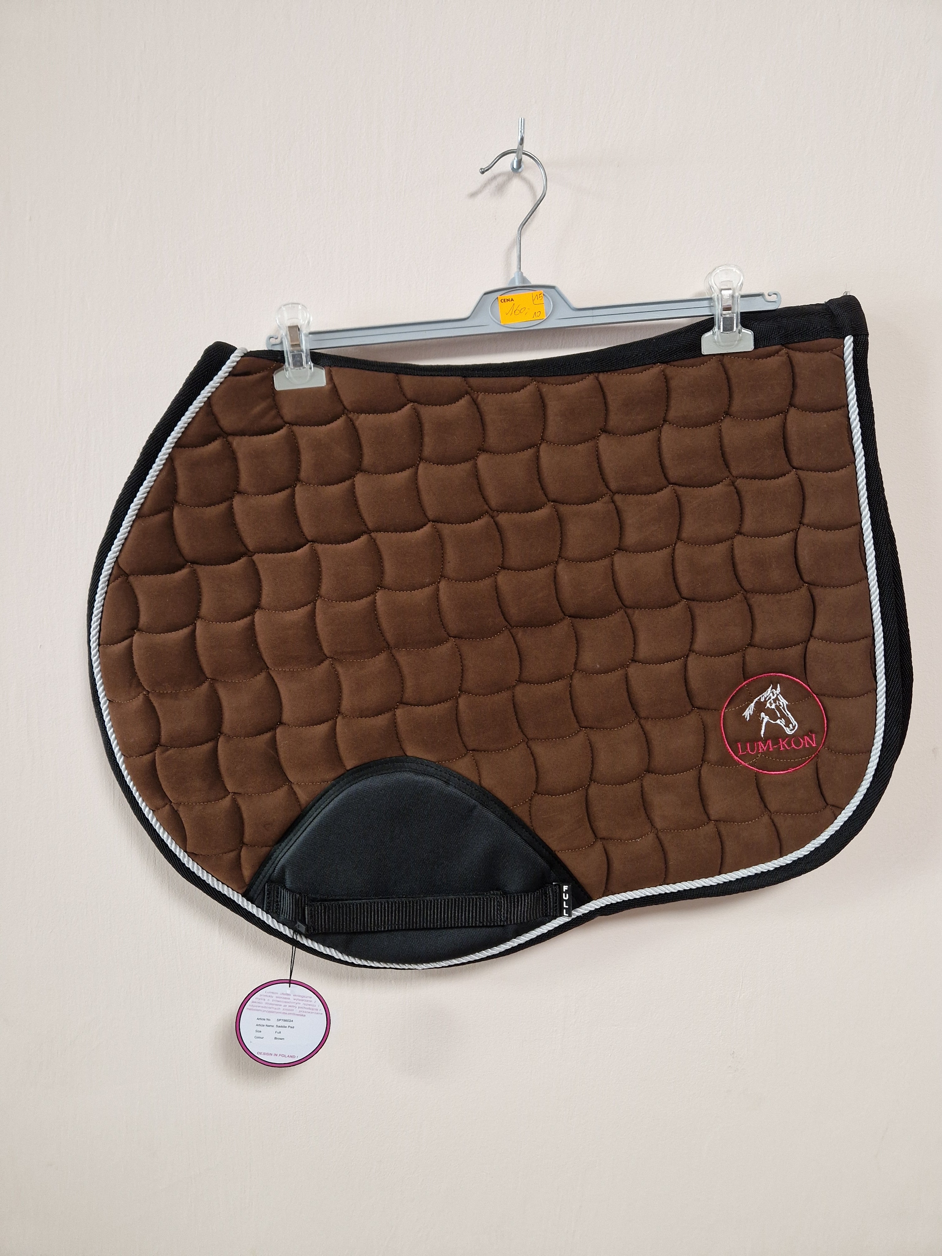 Czaprak Skokowy SR VELVET Choco Rush