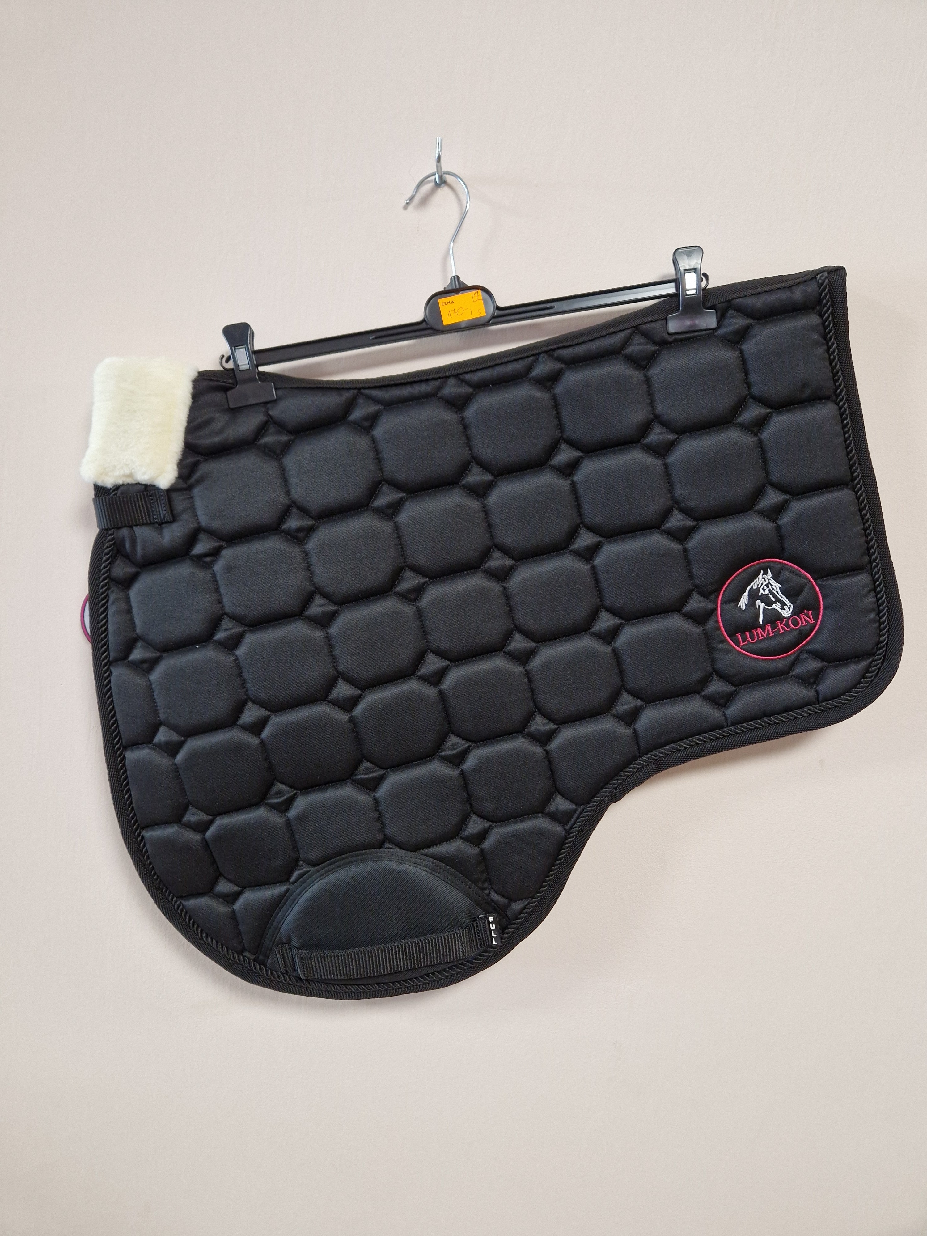 Czaprak skokowy Jump Comfort Carbon Black