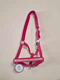 Kantar Lum-Kon Velvet Horse Emblem Pink