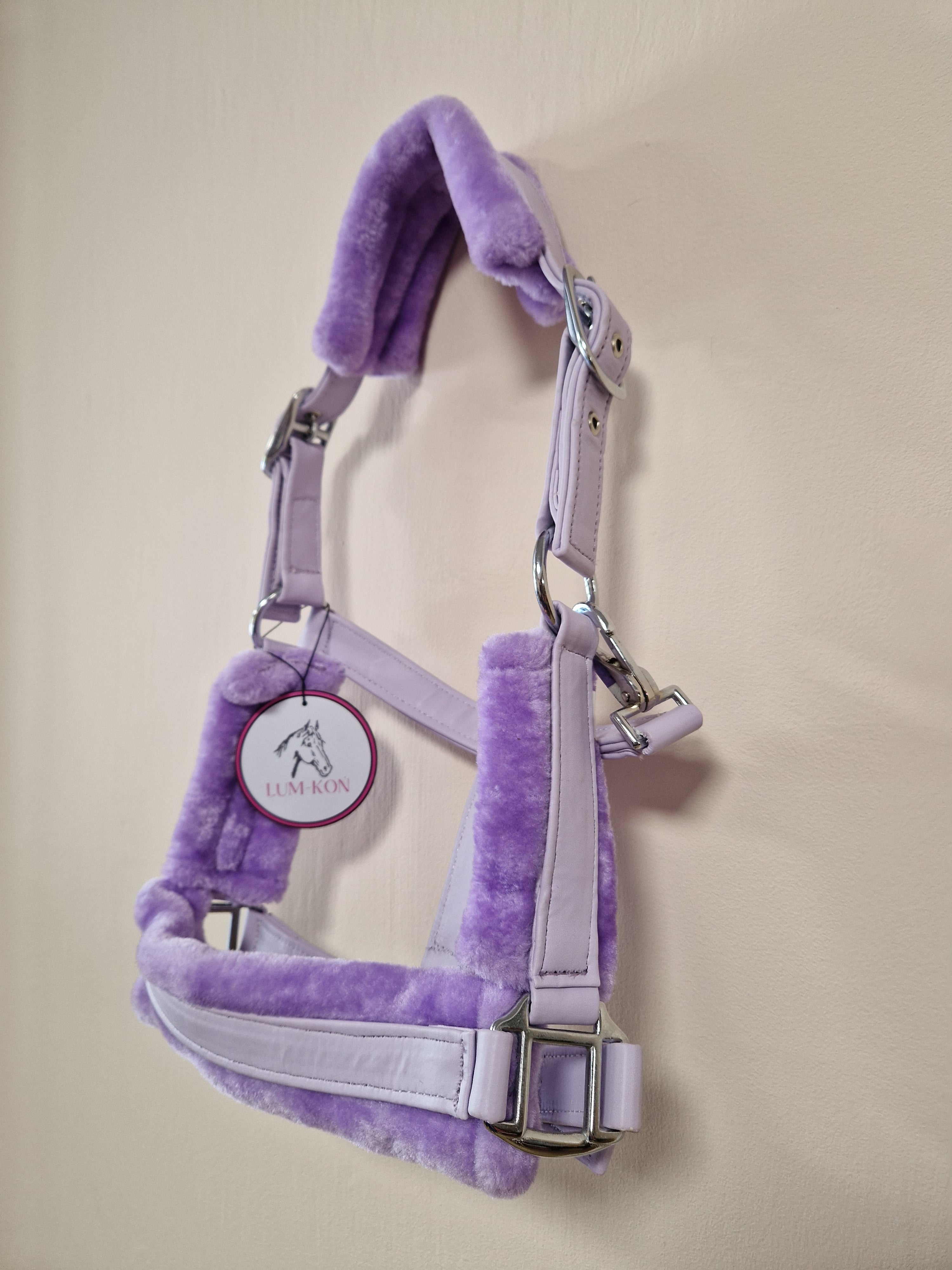 Kantar Lum-Kon Luxury Eco-Leather & Fur Lavender