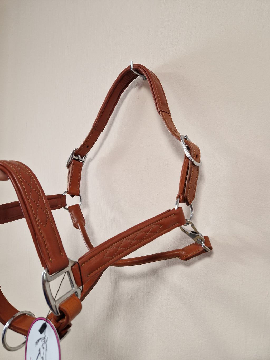 Ekskluzywny Kantar Skórzany LUM-KON Diamond Leather  London