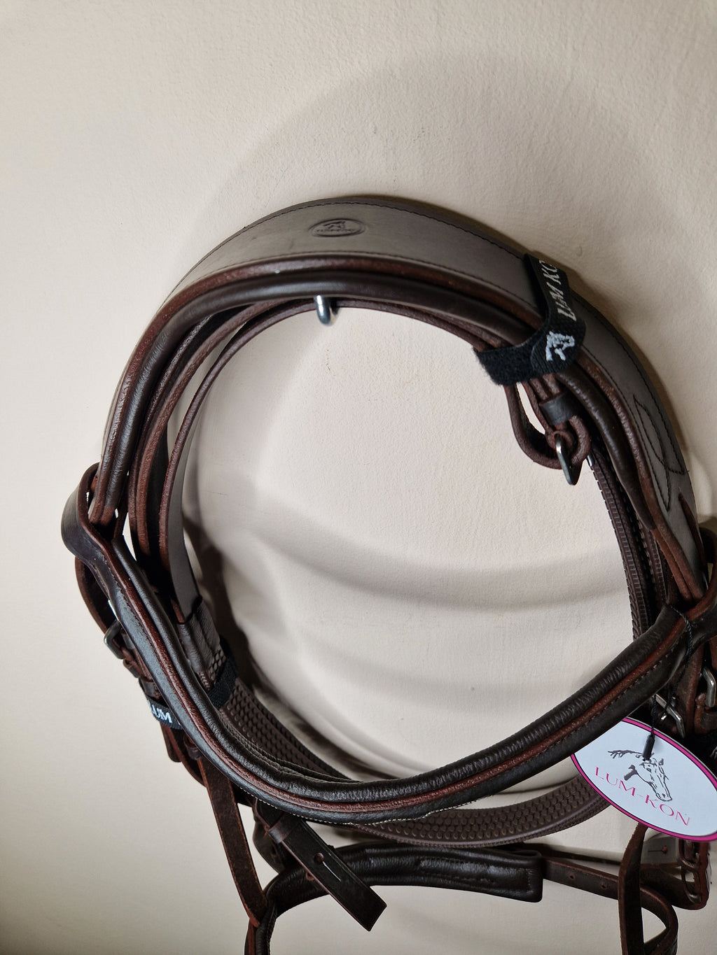 Ogłowie Lum-Kon Zen Dark Brown