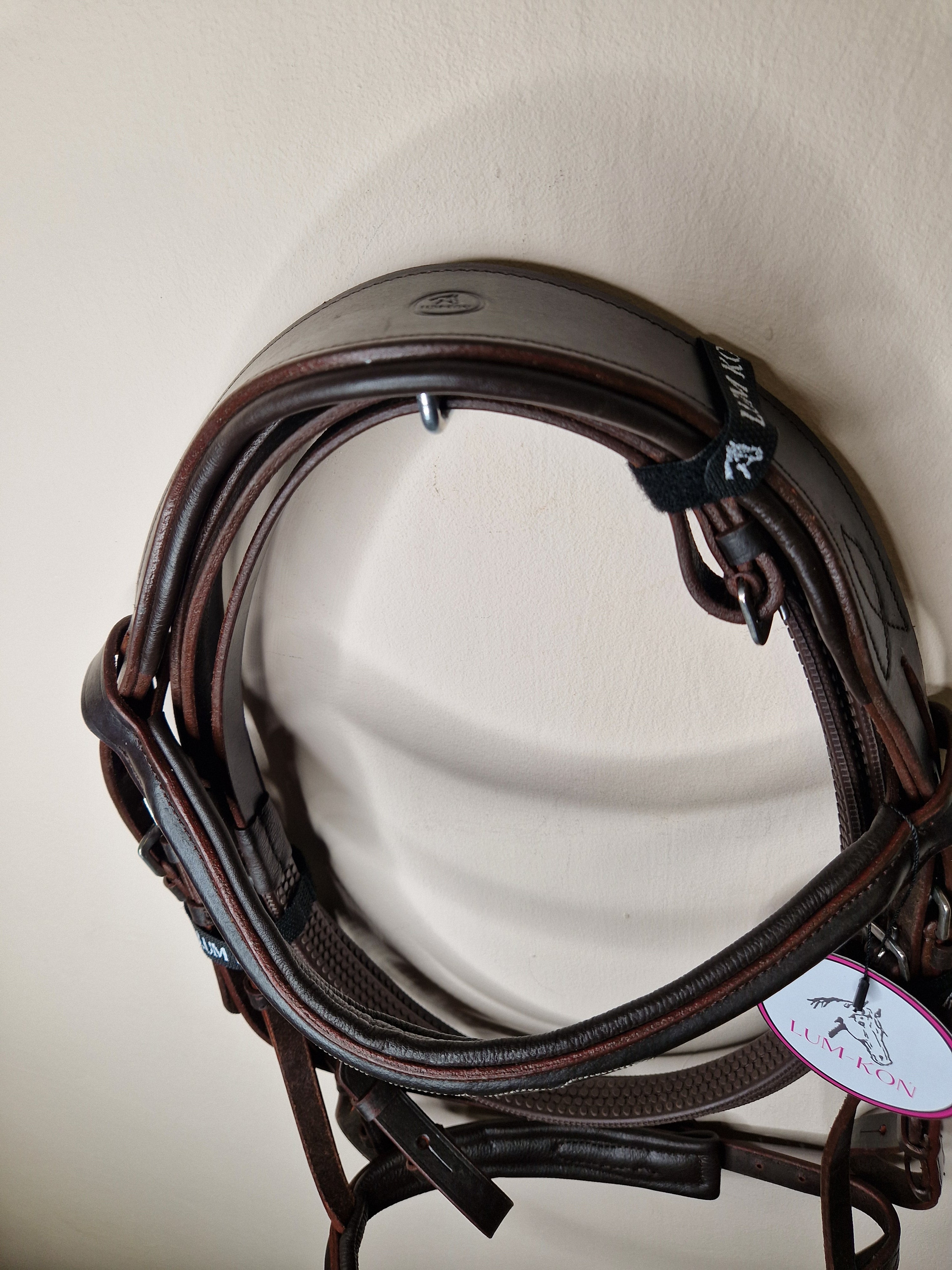 Ogłowie Lum-Kon Zen Dark Brown