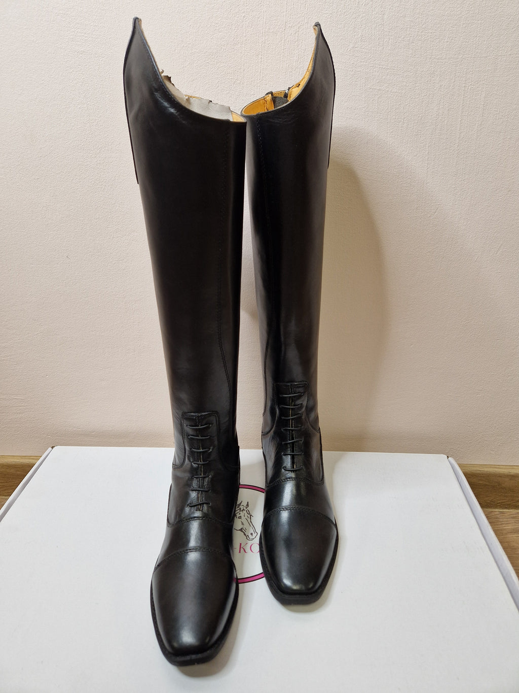 Oficerki Skórzane Royal Contour Black
