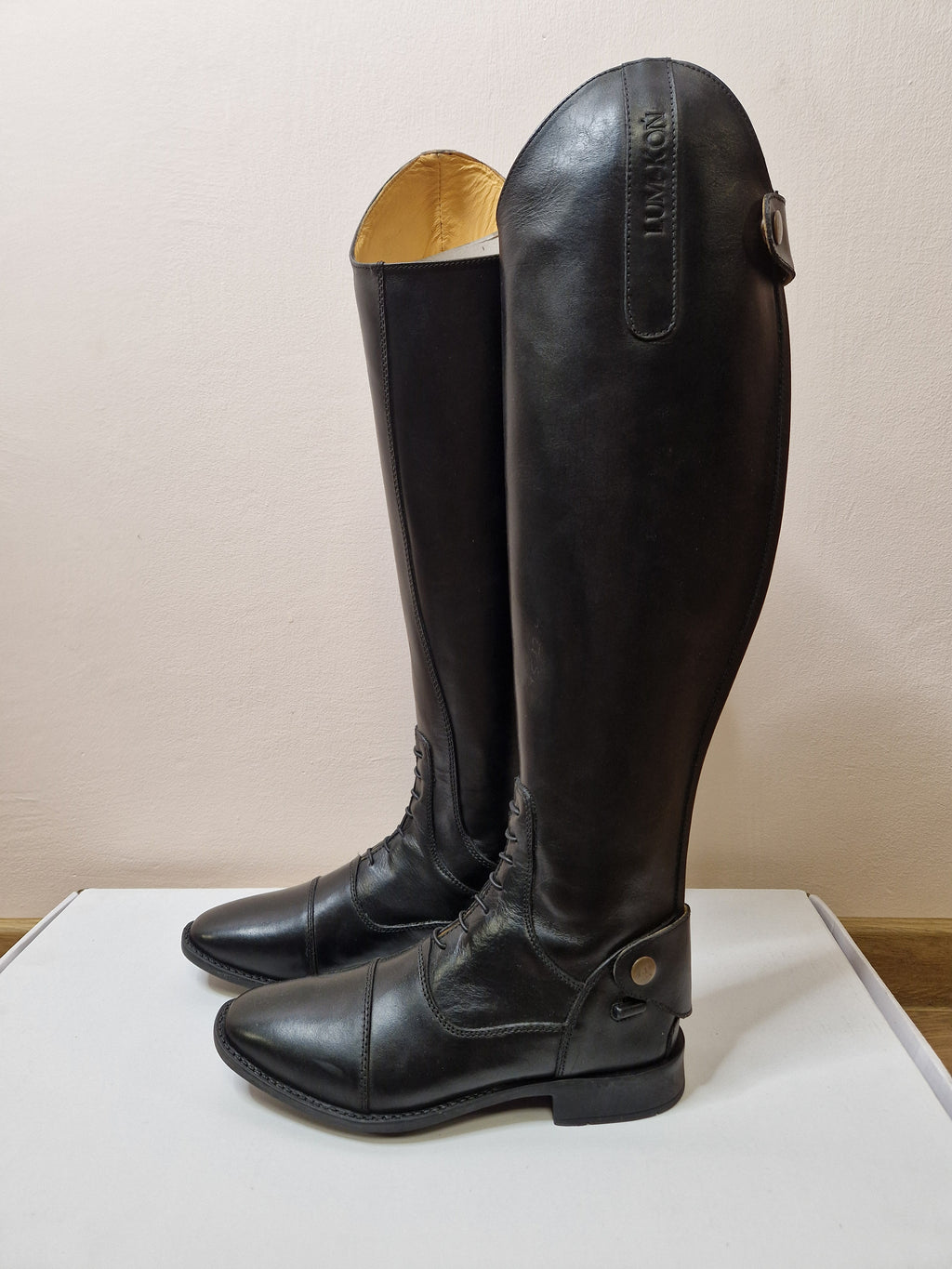 Oficerki Skórzane Royal Contour Black