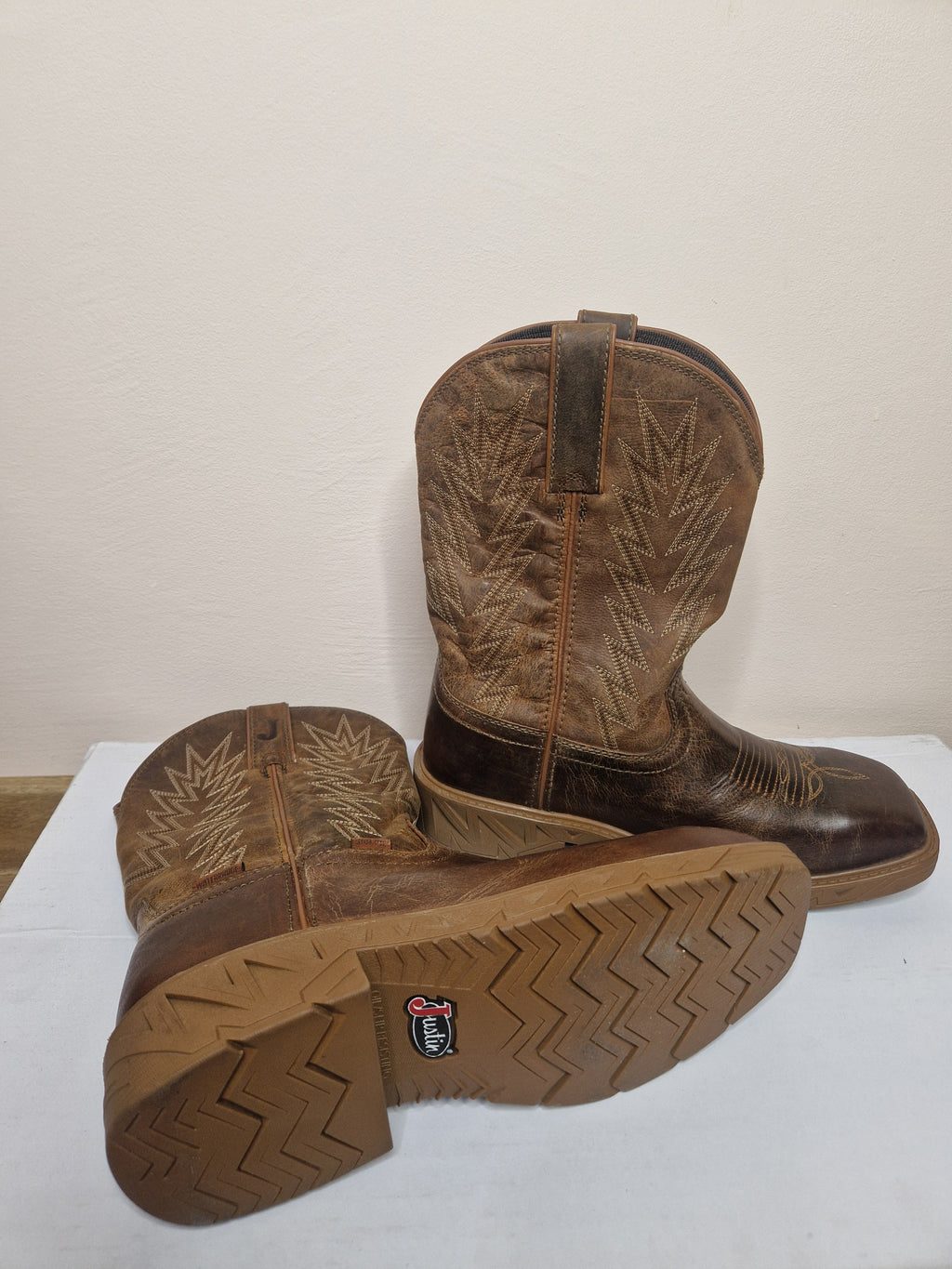Kowbojki marki Justin Light Brown