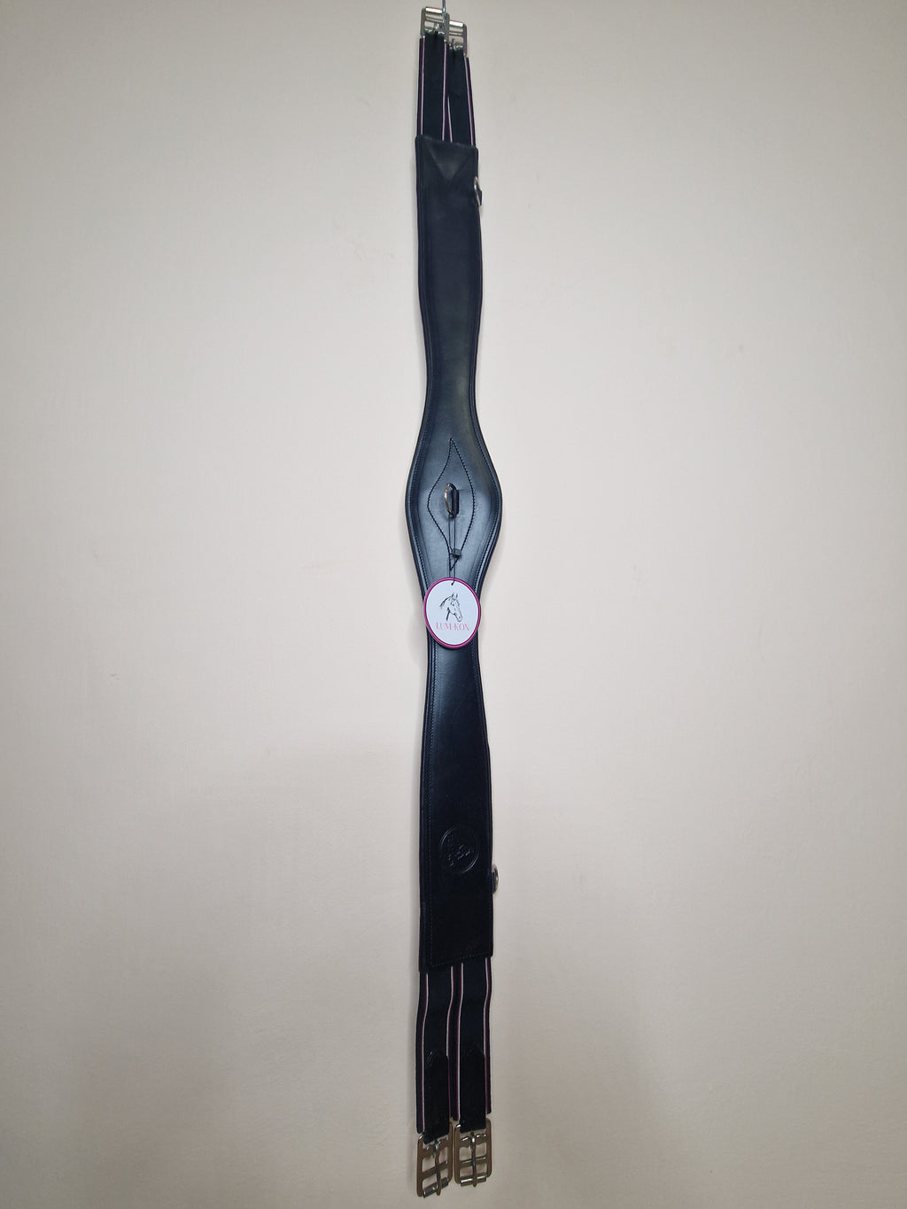 Popręg Anatomic Black SLIM