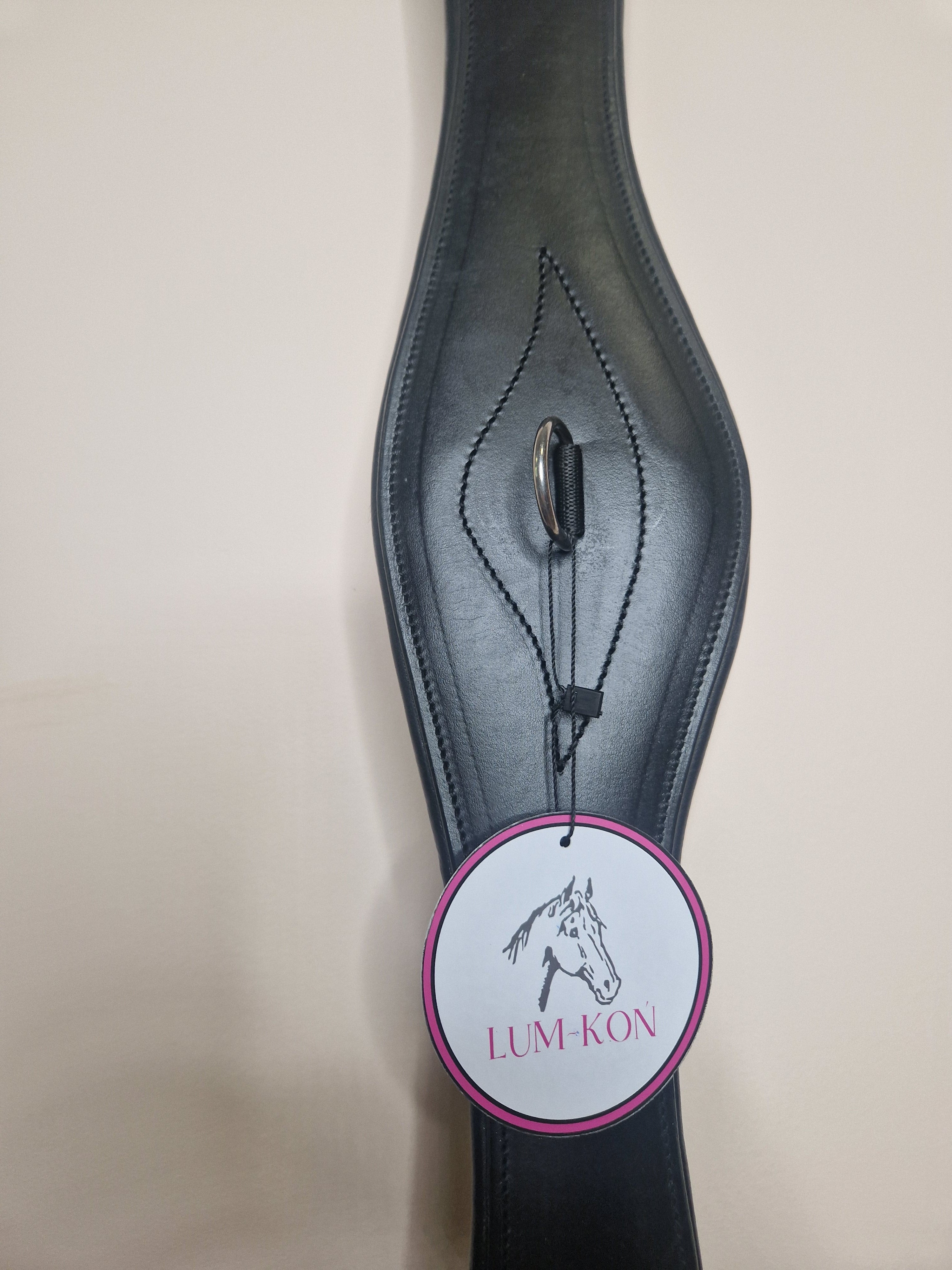 Popręg Anatomic Black SLIM
