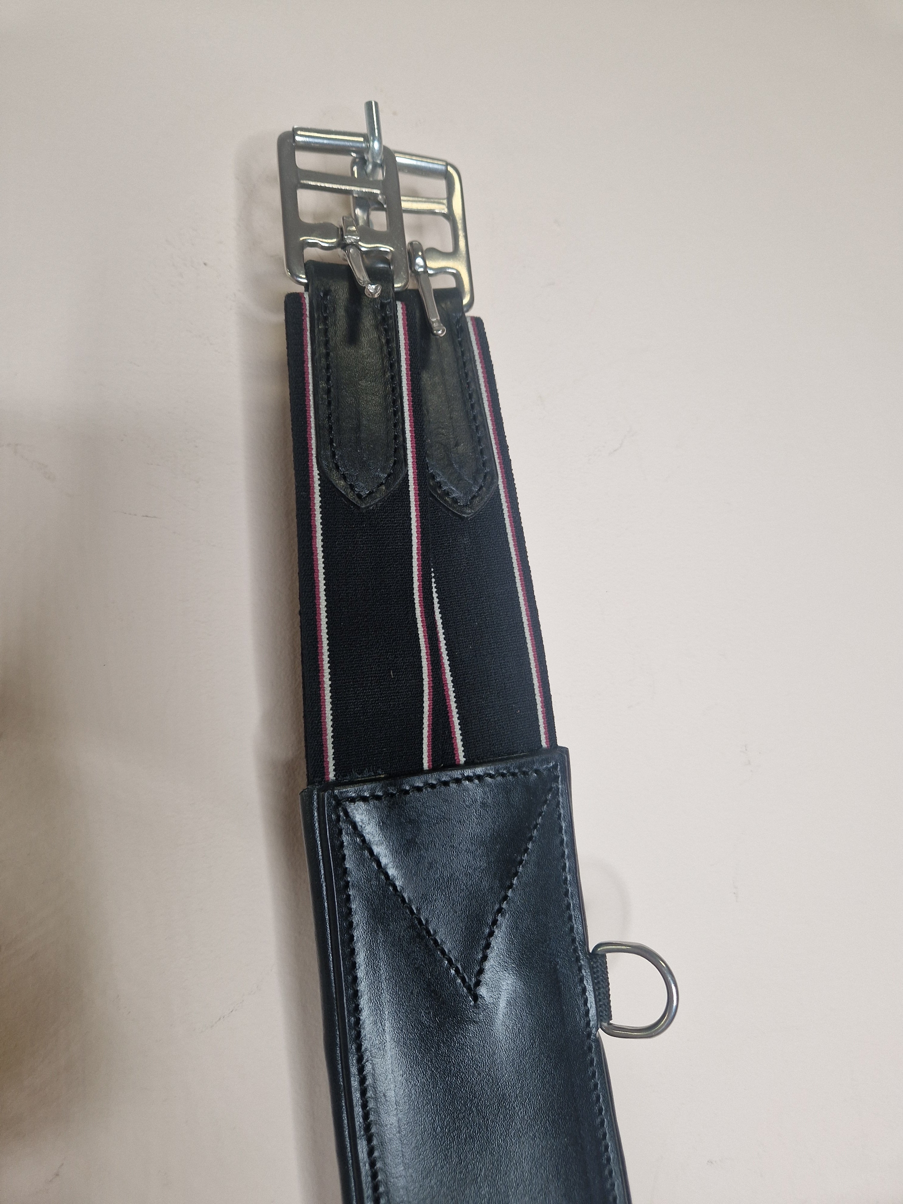 Popręg Anatomic Black SLIM