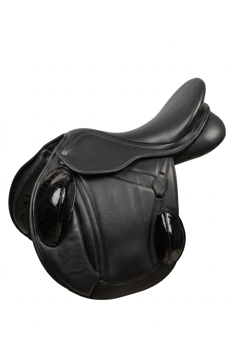 Siodło Crossowe Snake Pattern black