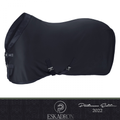 Derka osuszająca JERSEY GLOSSY COLLAR Platinum 2022 - Eskadron - navy XL 155 CM