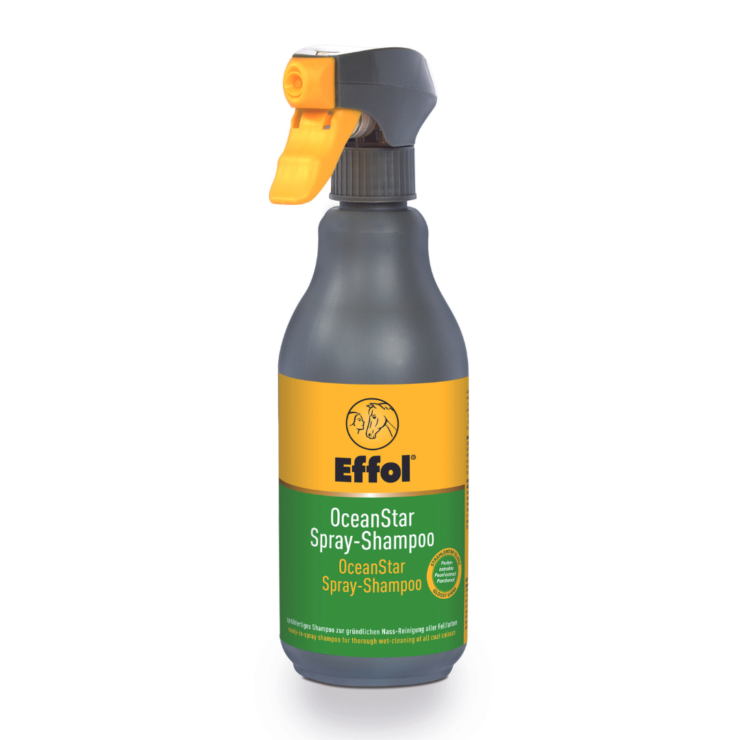 EFFOL OCEAN-STAR SPRAY SHAMPOO Wygodny szampon w sprayu dla wszystkich koni 500 ml