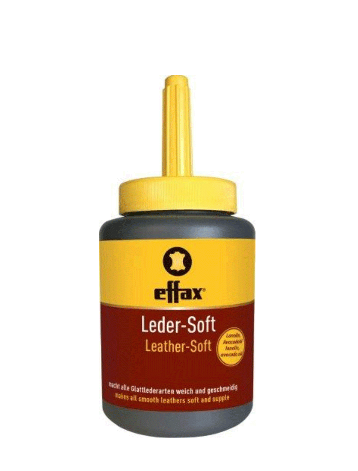 EFFAX LEATHER SOFT Pielęgnacyjny olej do skór z olejem awokado 457 ml