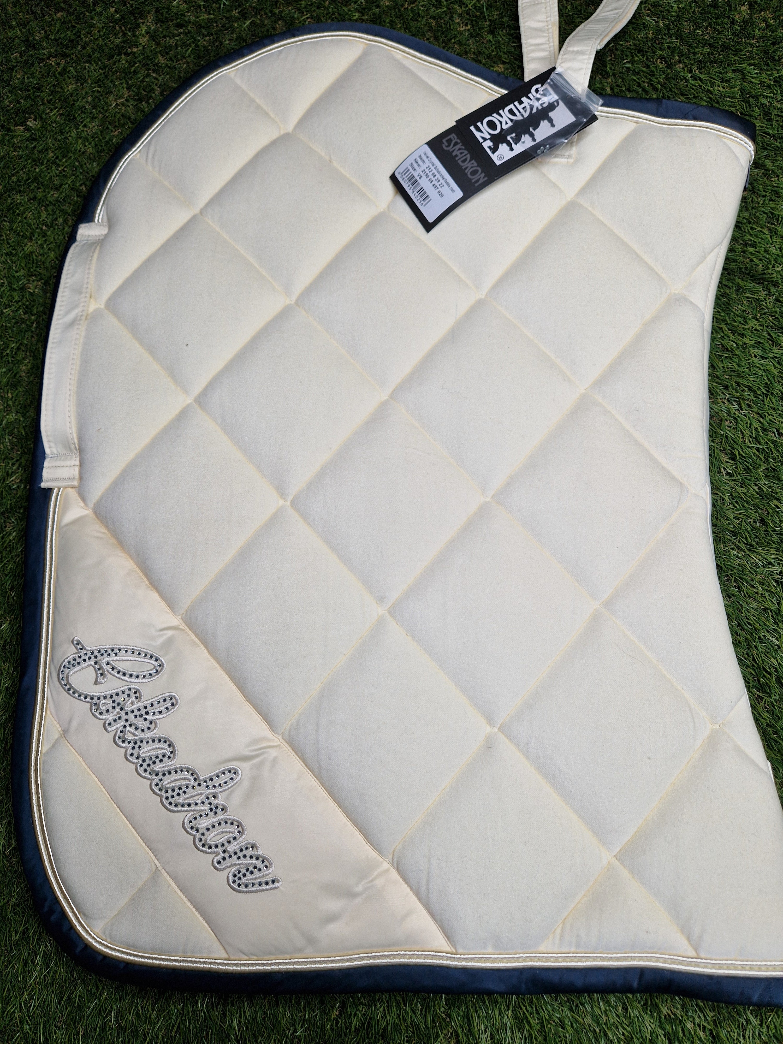 Czaprak nowy z metką VS Eskadron Velvet Crystal SS19 BLANC