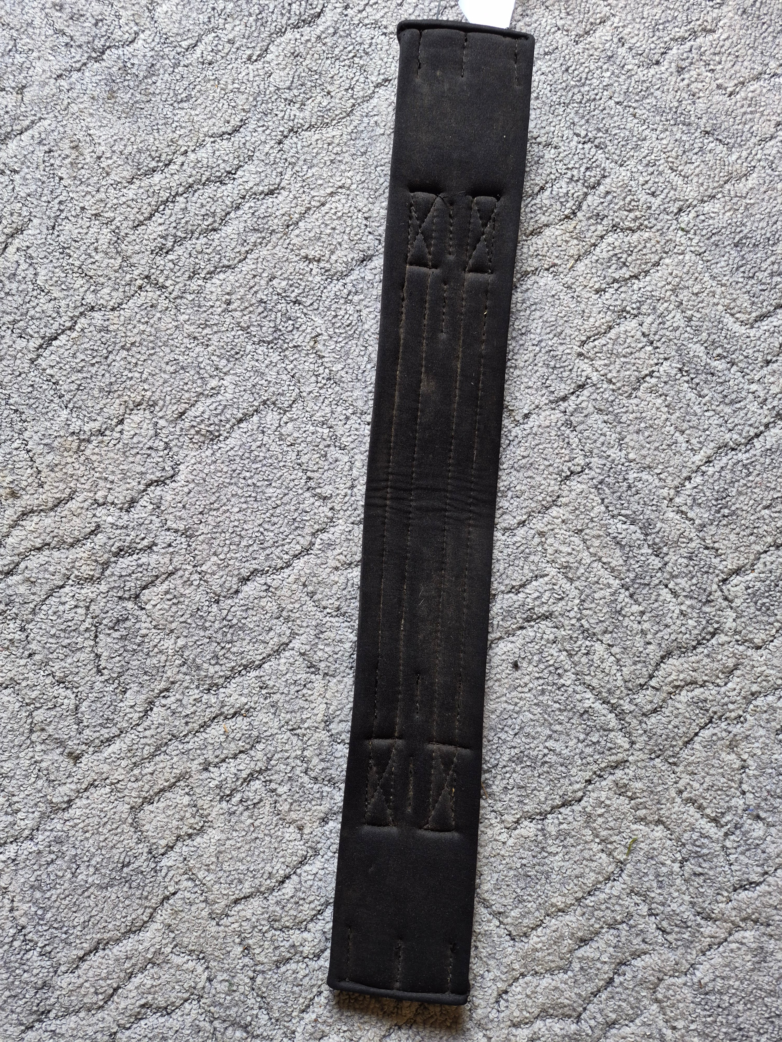 Popręg 55 cm czarny