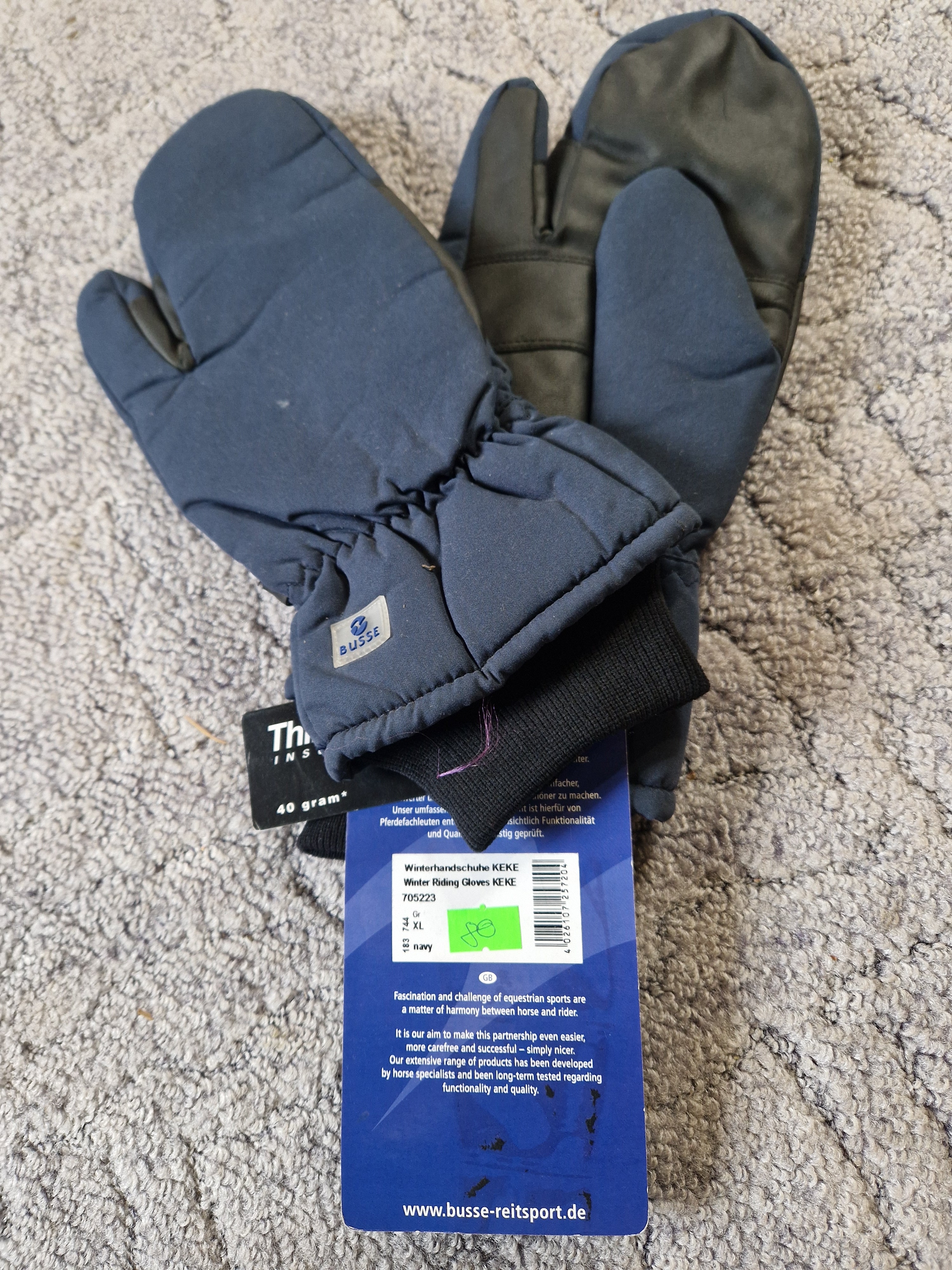 Nowe Rękawiczki busse XL ZIMOWE