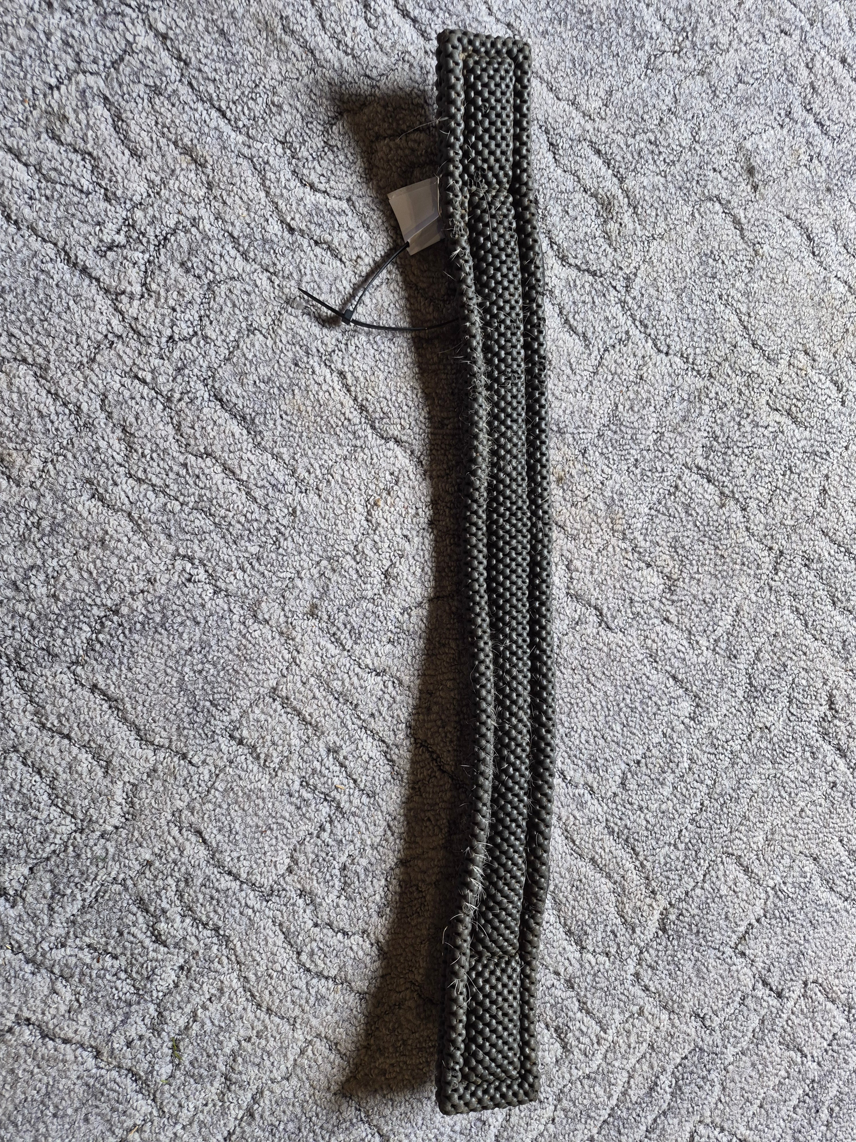 Popręg 60 cm czarny