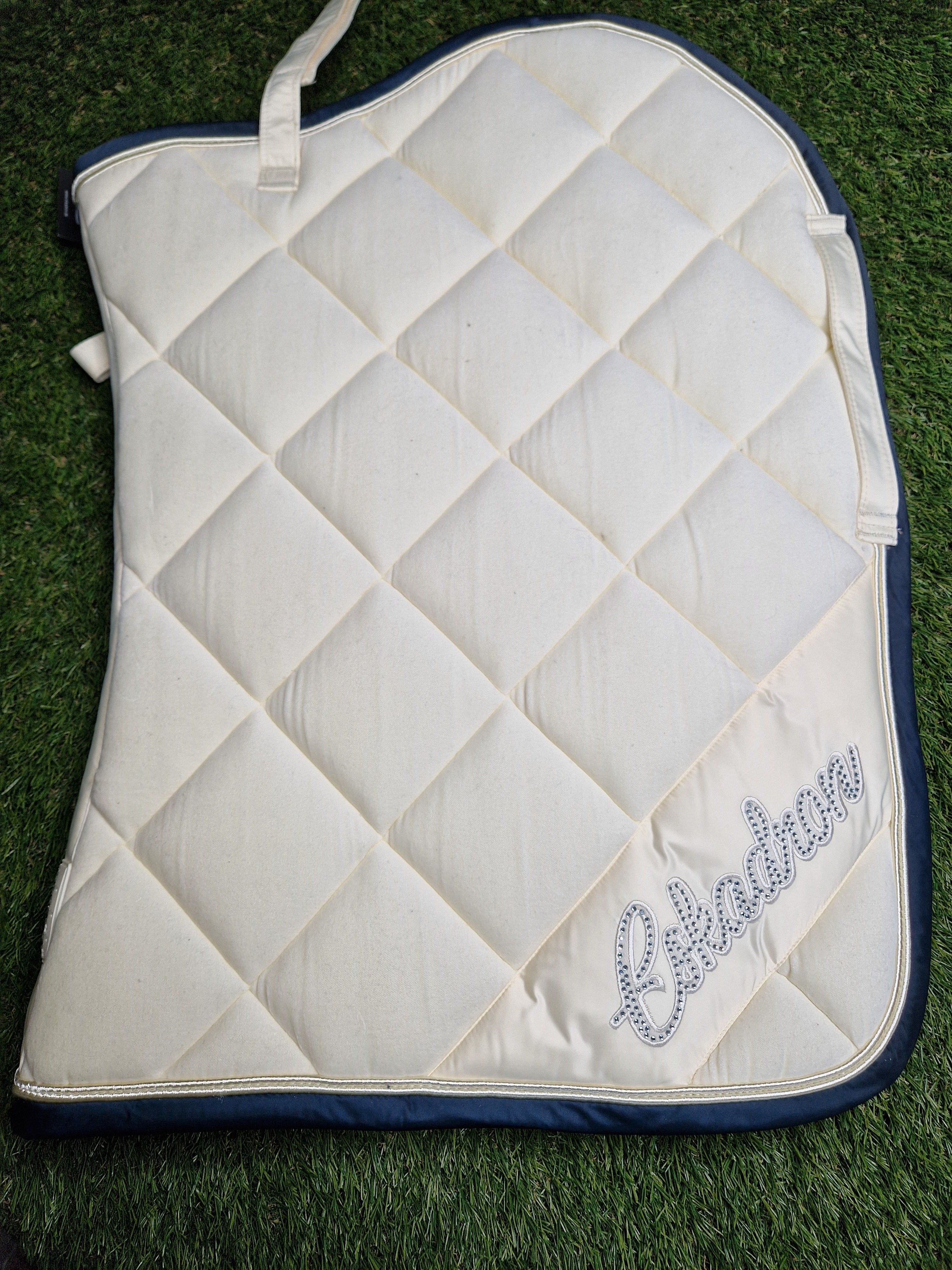 Czaprak nowy z metką VS Eskadron Velvet Crystal SS19 BLANC