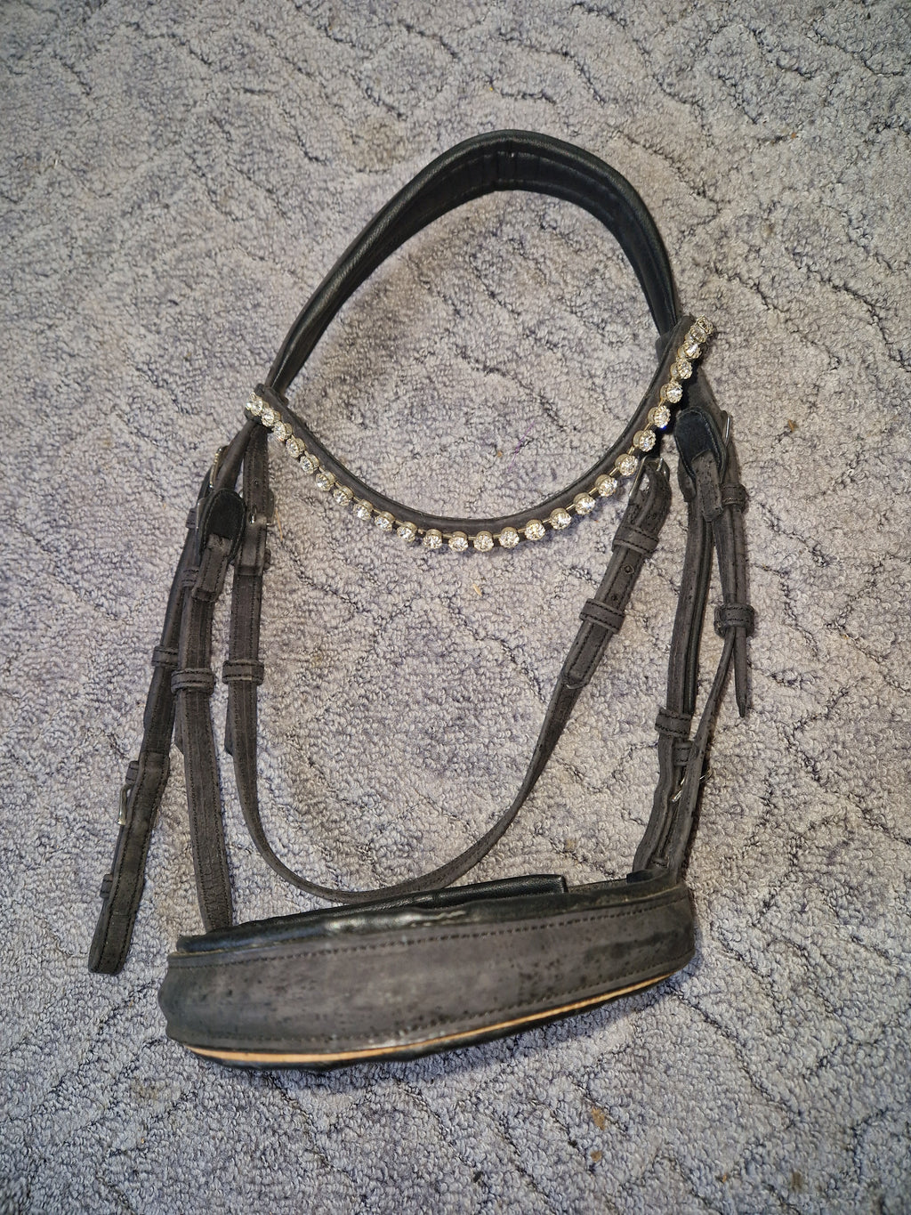 Ogłowie KAVALKADE MAT cob/full