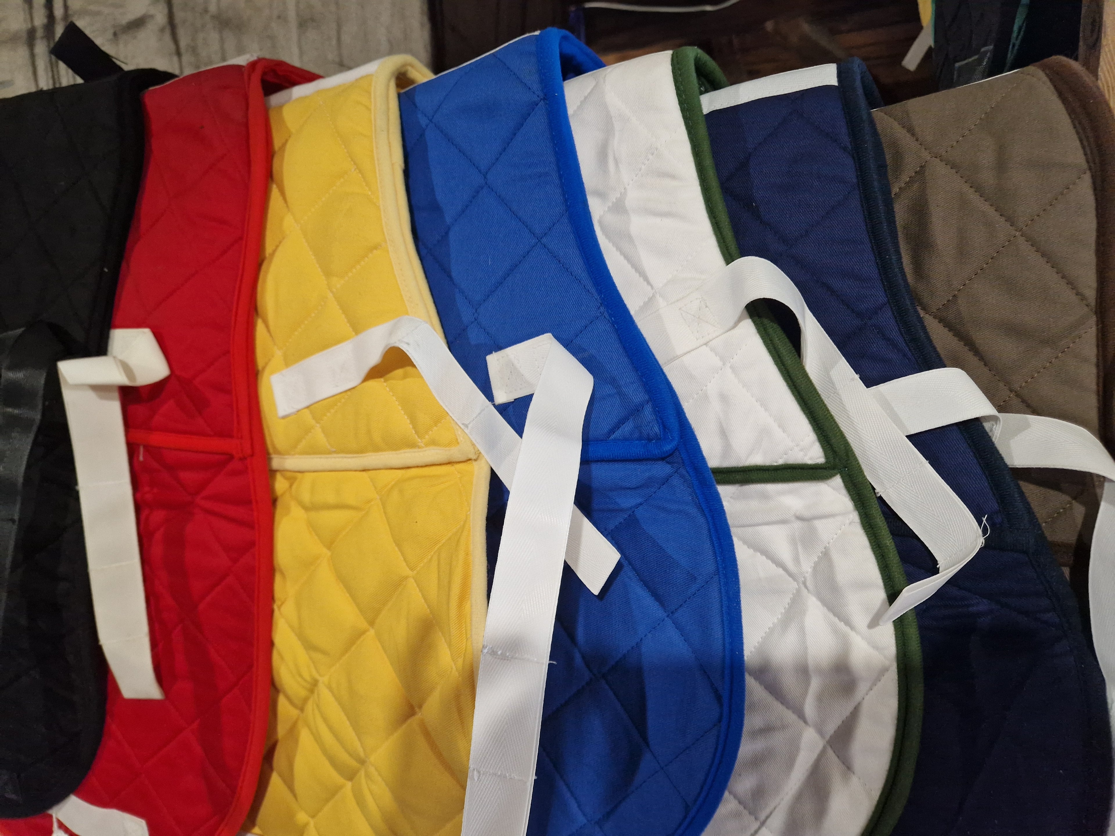 Cob/full saddle cloth with pocket