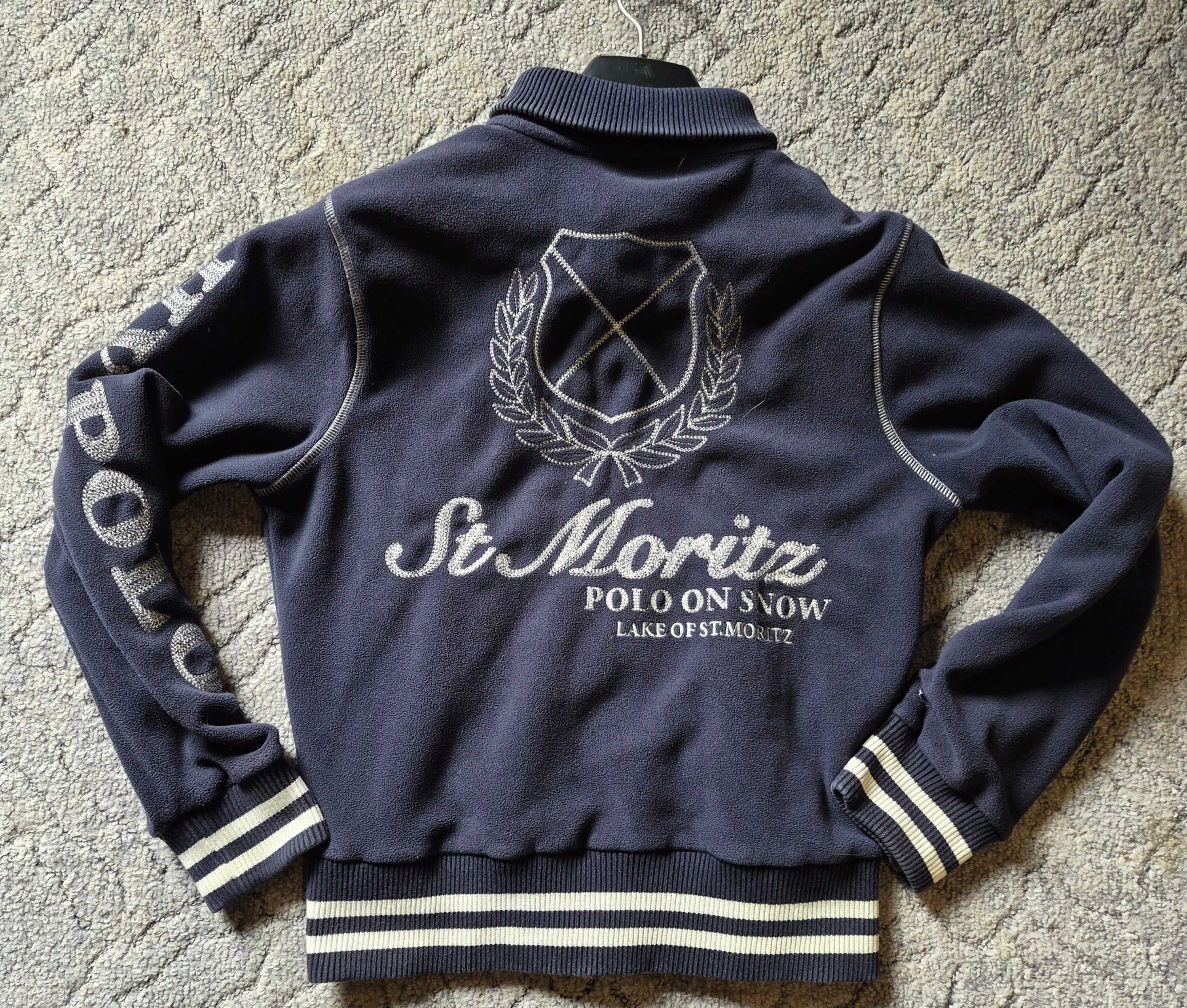 Bluza polarowa HV POLO granatowa S