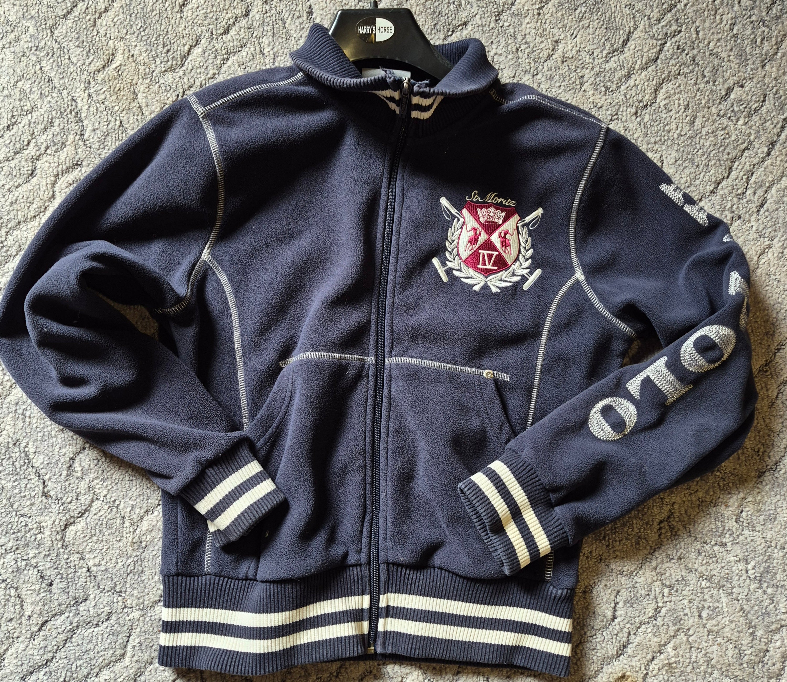 Bluza polarowa HV POLO granatowa S