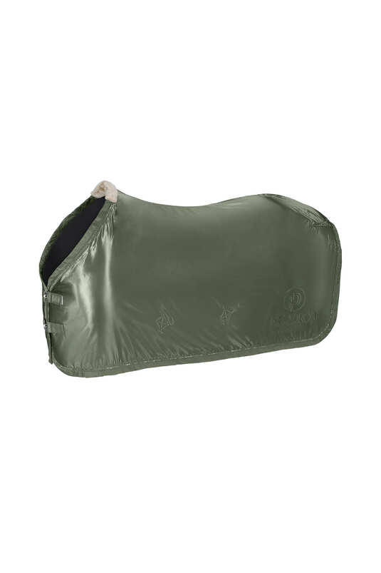 Derka pokazowa FLEECE SHOW SATIN Platinum 2022 - Eskadron ashgreen 135 cm ( M )