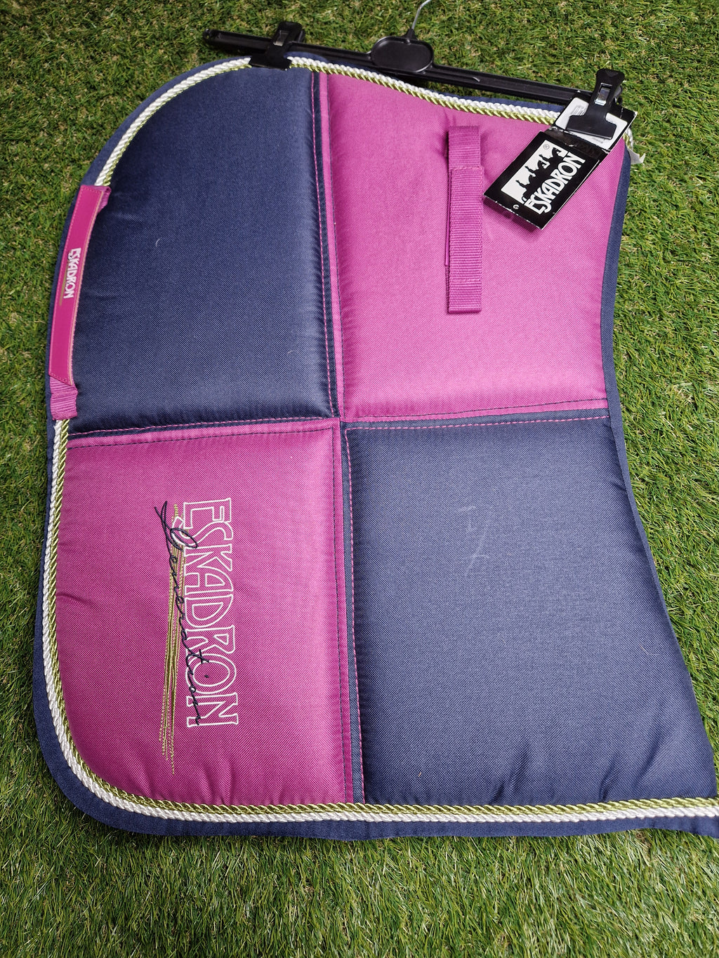 Eskadron Czaprak Bicolor Dura Deep Pink Navy nowy VS