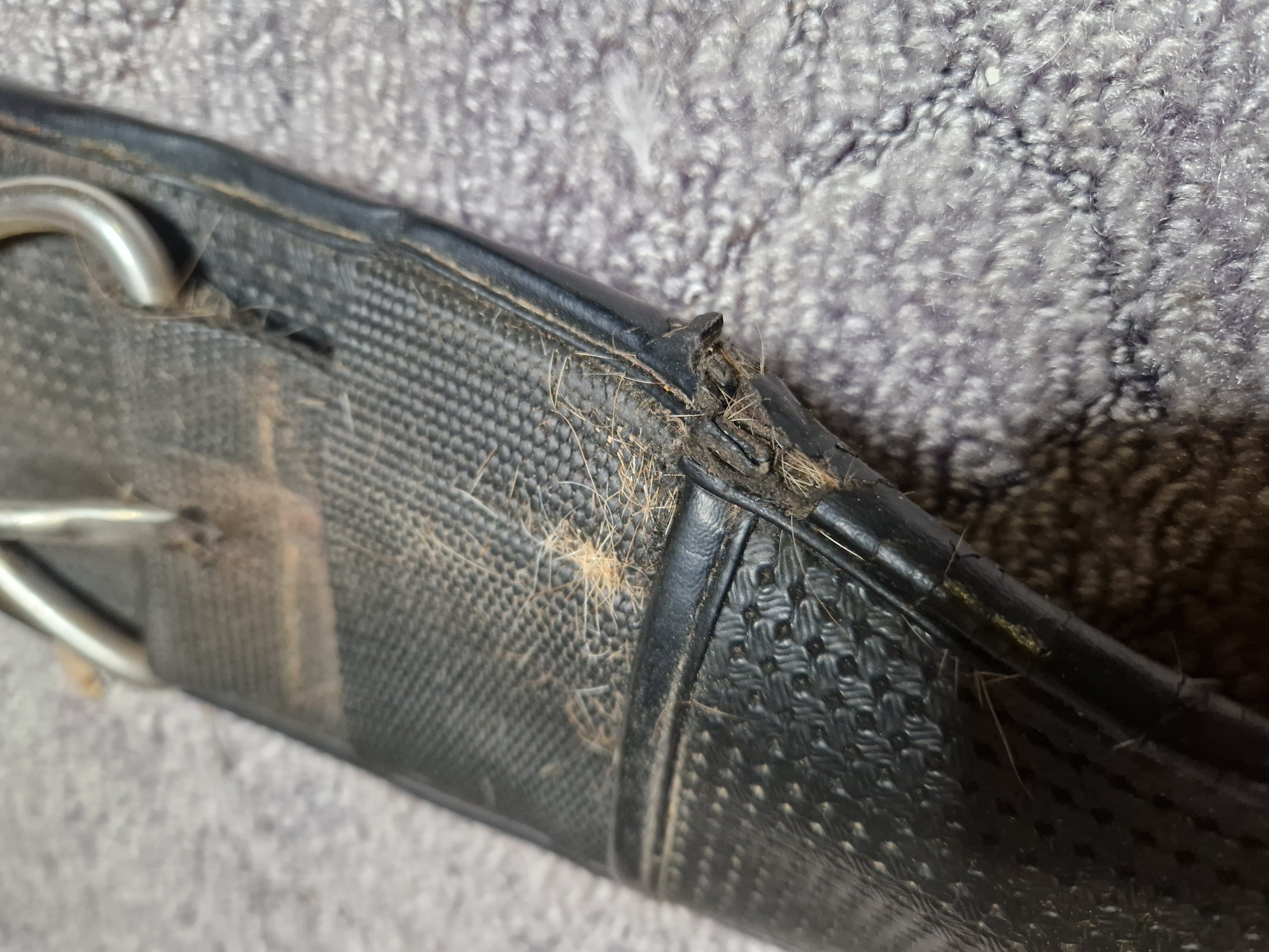 Popręg westernowy 70 cm czarny
